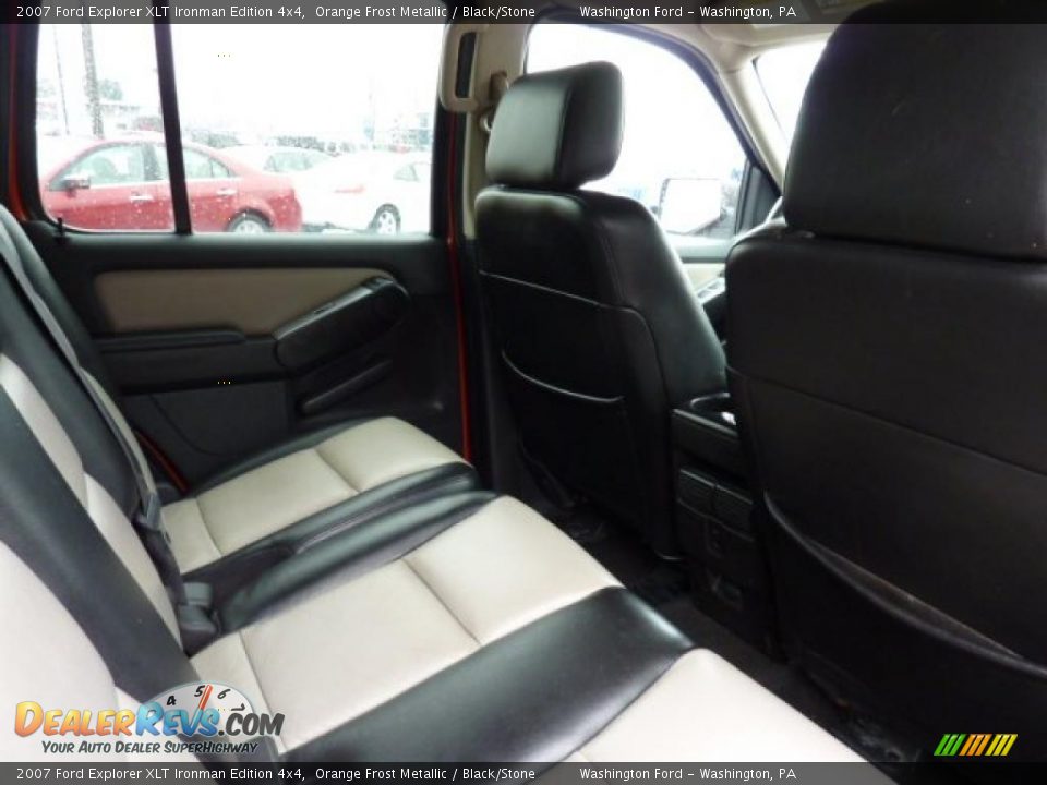 2007 Ford Explorer XLT Ironman Edition 4x4 Orange Frost Metallic / Black/Stone Photo #15