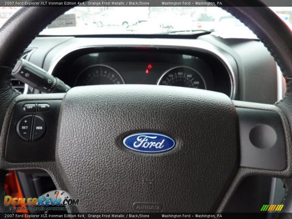 2007 Ford Explorer XLT Ironman Edition 4x4 Orange Frost Metallic / Black/Stone Photo #19