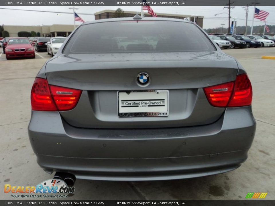 2009 BMW 3 Series 328i Sedan Space Grey Metallic / Grey Photo #6