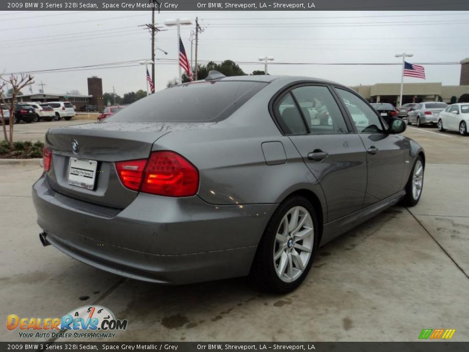 2009 BMW 3 Series 328i Sedan Space Grey Metallic / Grey Photo #8