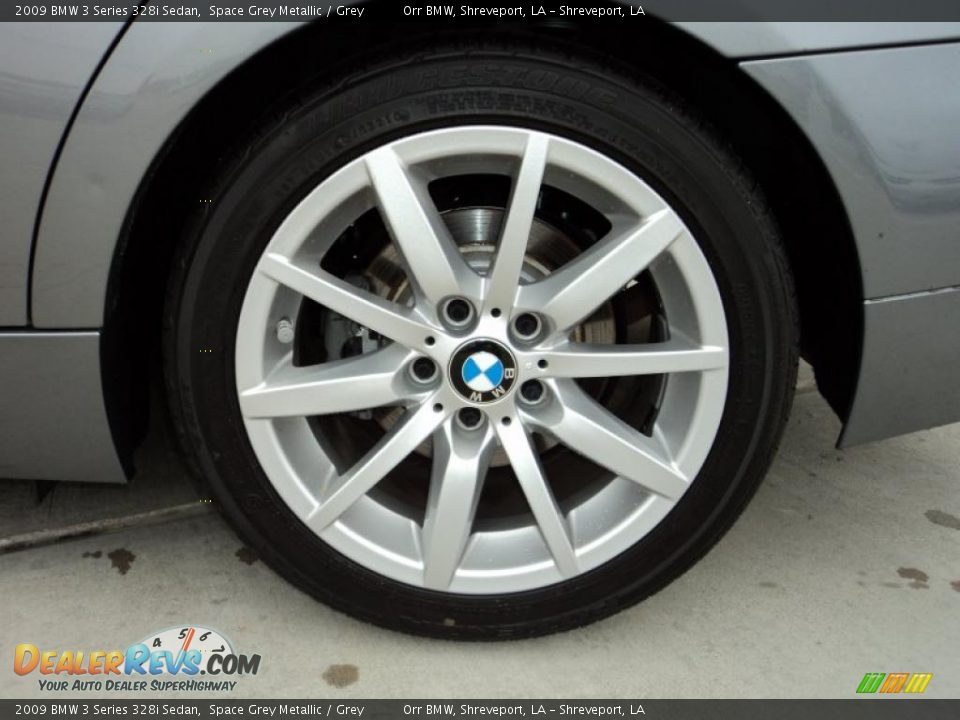 2009 BMW 3 Series 328i Sedan Space Grey Metallic / Grey Photo #10