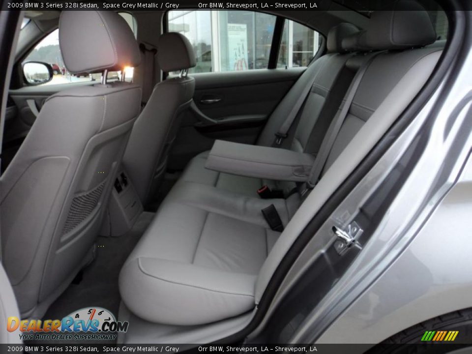 2009 BMW 3 Series 328i Sedan Space Grey Metallic / Grey Photo #13