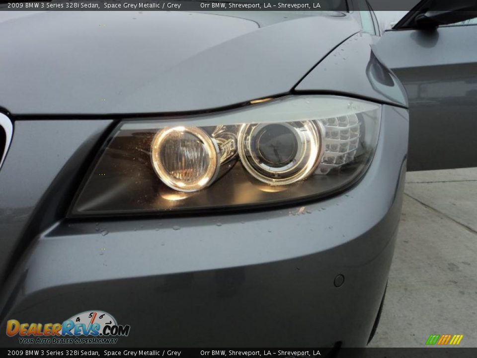 2009 BMW 3 Series 328i Sedan Space Grey Metallic / Grey Photo #14