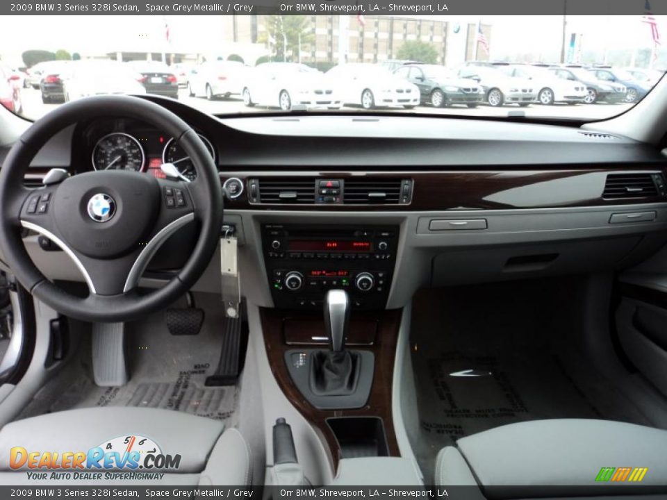 2009 BMW 3 Series 328i Sedan Space Grey Metallic / Grey Photo #15