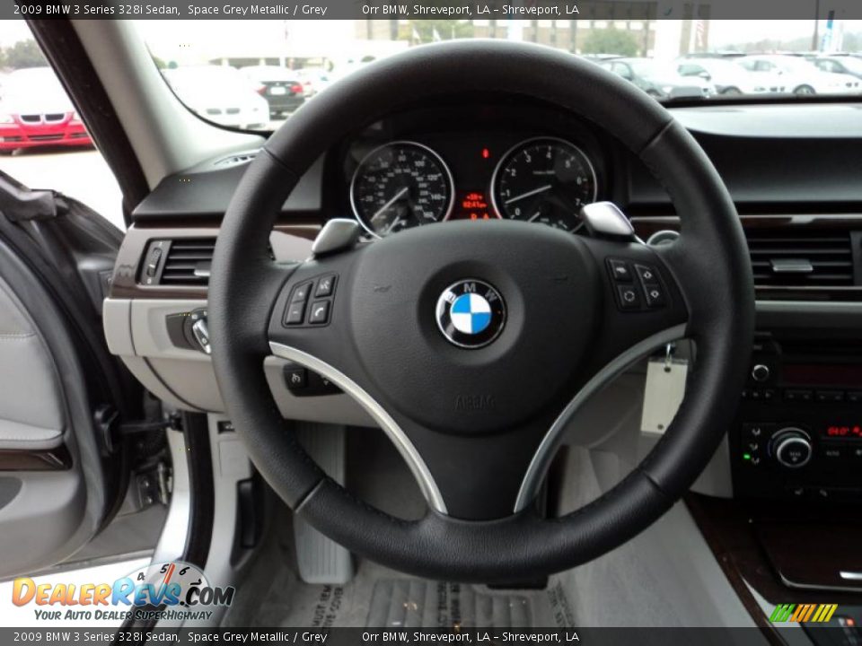 2009 BMW 3 Series 328i Sedan Space Grey Metallic / Grey Photo #16
