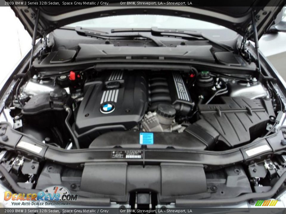 2009 BMW 3 Series 328i Sedan Space Grey Metallic / Grey Photo #22