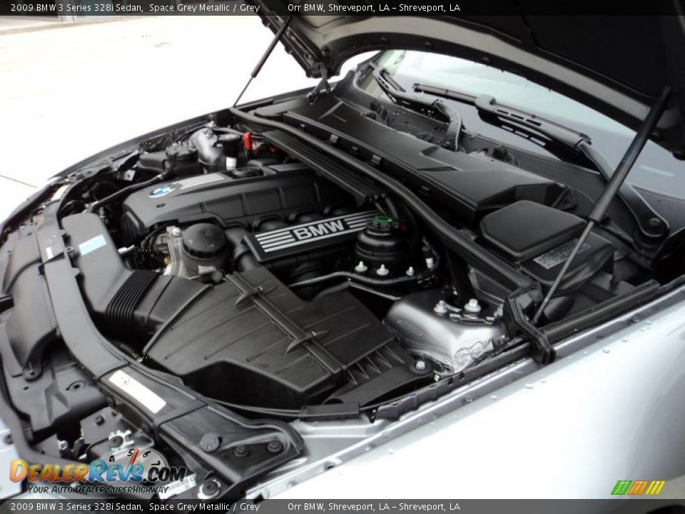 2009 BMW 3 Series 328i Sedan Space Grey Metallic / Grey Photo #23