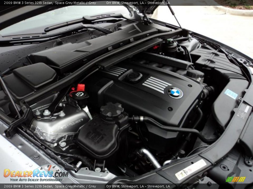 2009 BMW 3 Series 328i Sedan Space Grey Metallic / Grey Photo #24