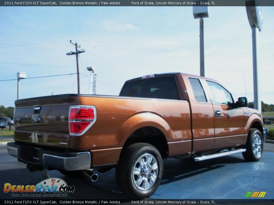 Golden Bronze Metallic 2011 Ford F150 XLT SuperCab Photo #3