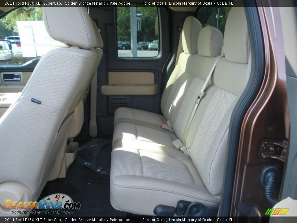 Pale Adobe Interior - 2011 Ford F150 XLT SuperCab Photo #6