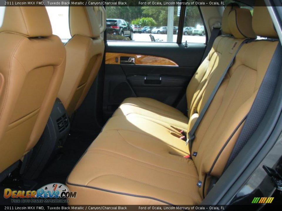 Canyon/Charcoal Black Interior - 2011 Lincoln MKX FWD Photo #6