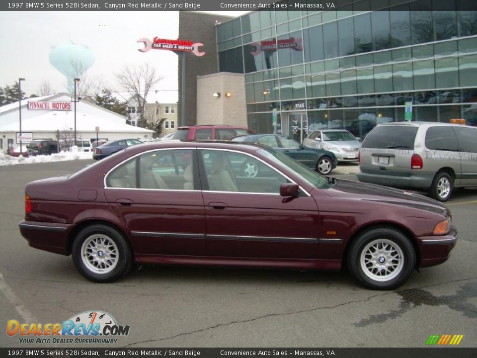 Canyon Red Metallic 1997 BMW 5 Series 528i Sedan Photo #2