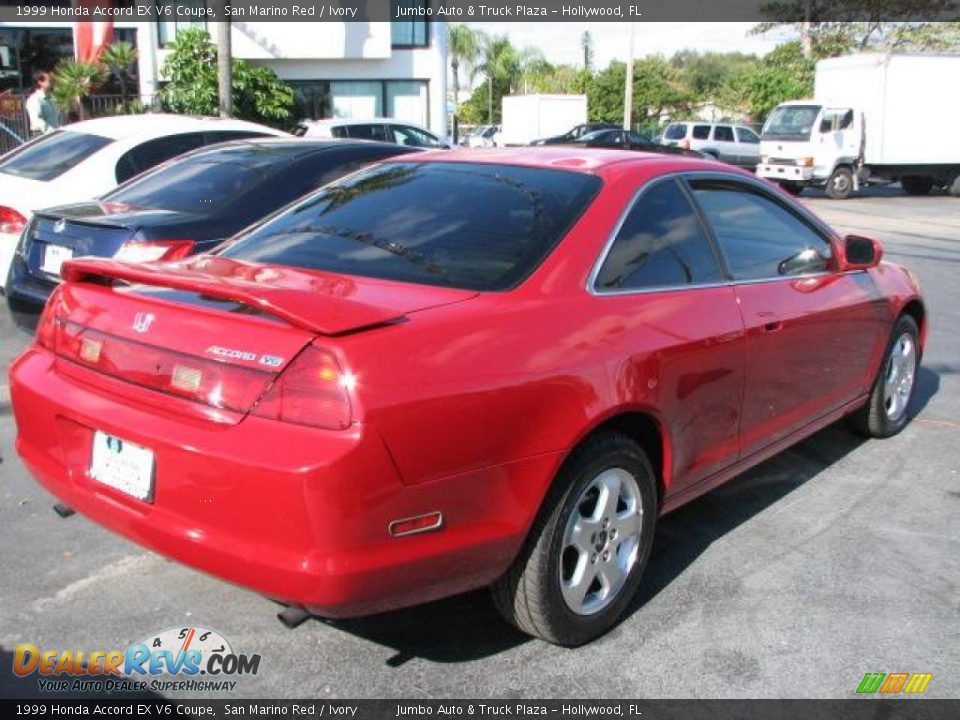 Used 1999 honda accord ex v6 coupe #5