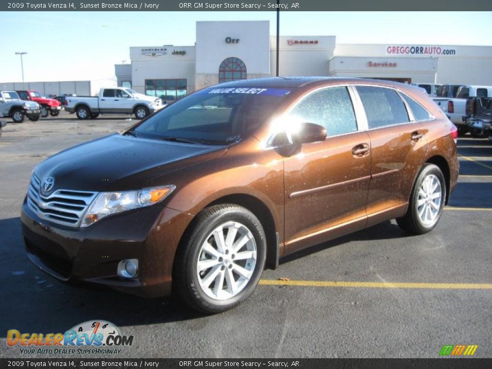 2009 Toyota Venza I4 Sunset Bronze Mica / Ivory Photo #1