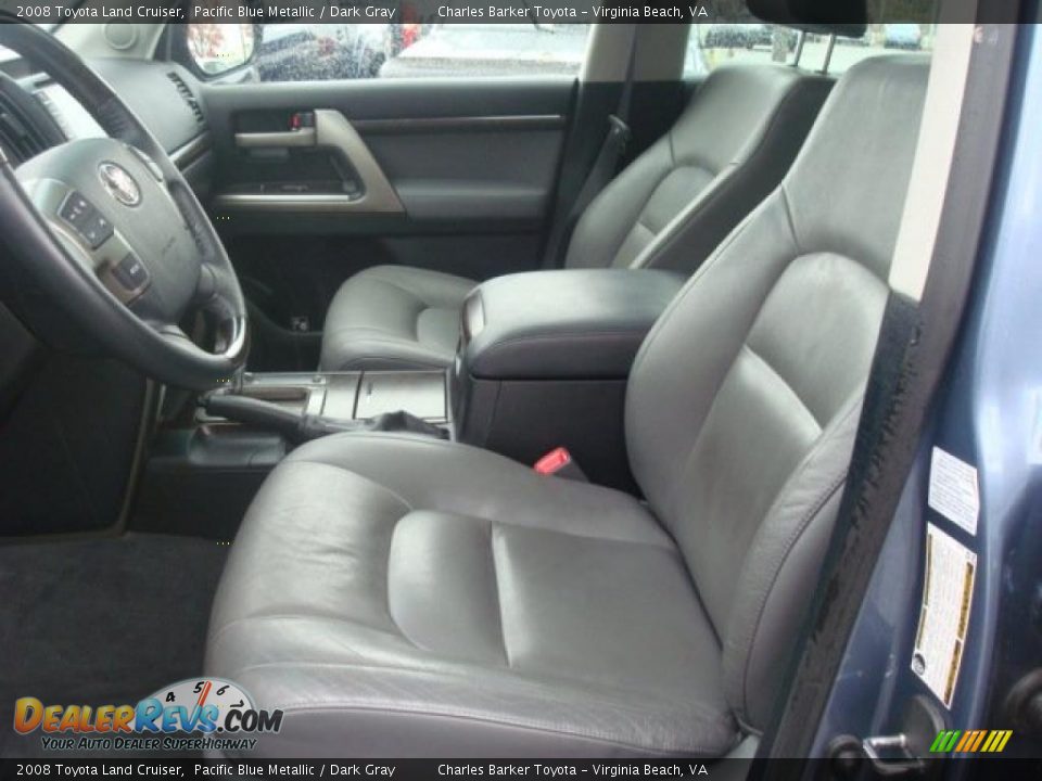 Dark Gray Interior - 2008 Toyota Land Cruiser  Photo #8
