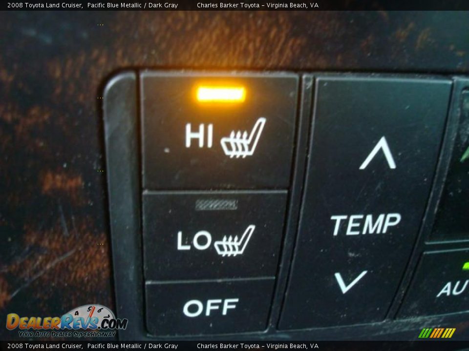 2008 Toyota Land Cruiser Pacific Blue Metallic / Dark Gray Photo #11
