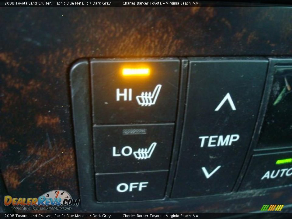2008 Toyota Land Cruiser Pacific Blue Metallic / Dark Gray Photo #12