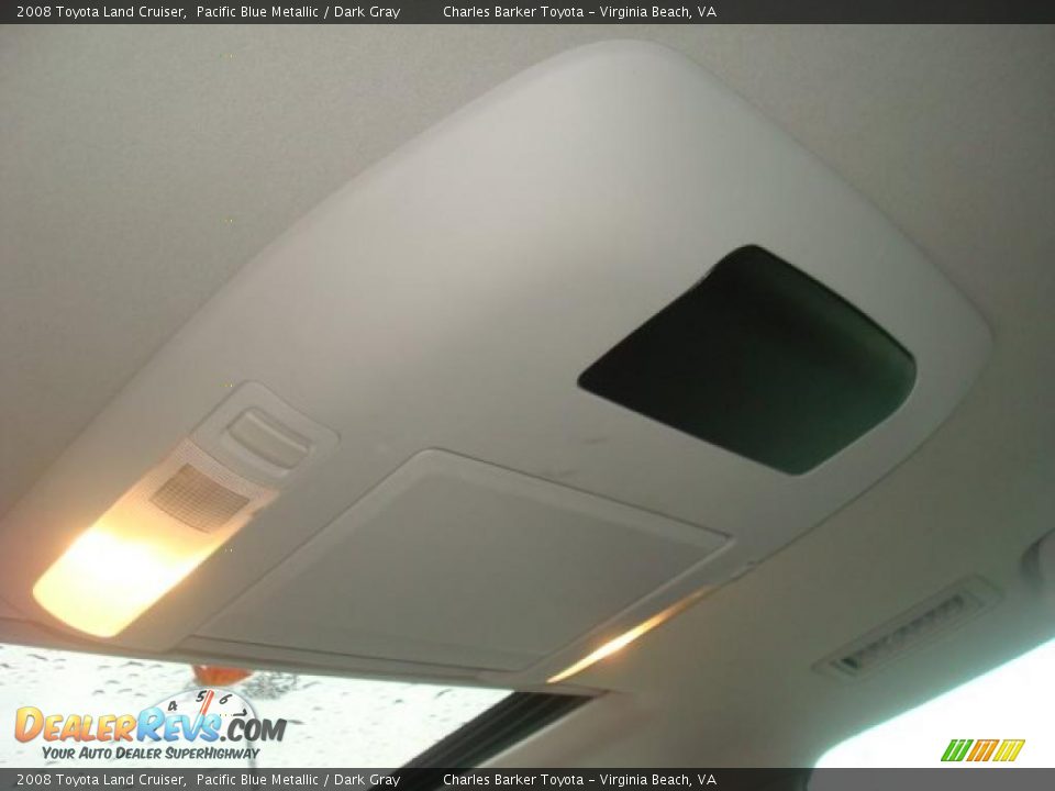 2008 Toyota Land Cruiser Pacific Blue Metallic / Dark Gray Photo #13