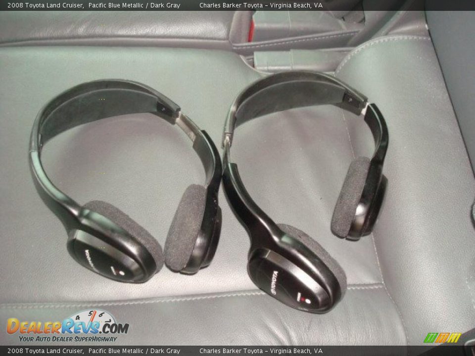 2008 Toyota Land Cruiser Pacific Blue Metallic / Dark Gray Photo #14