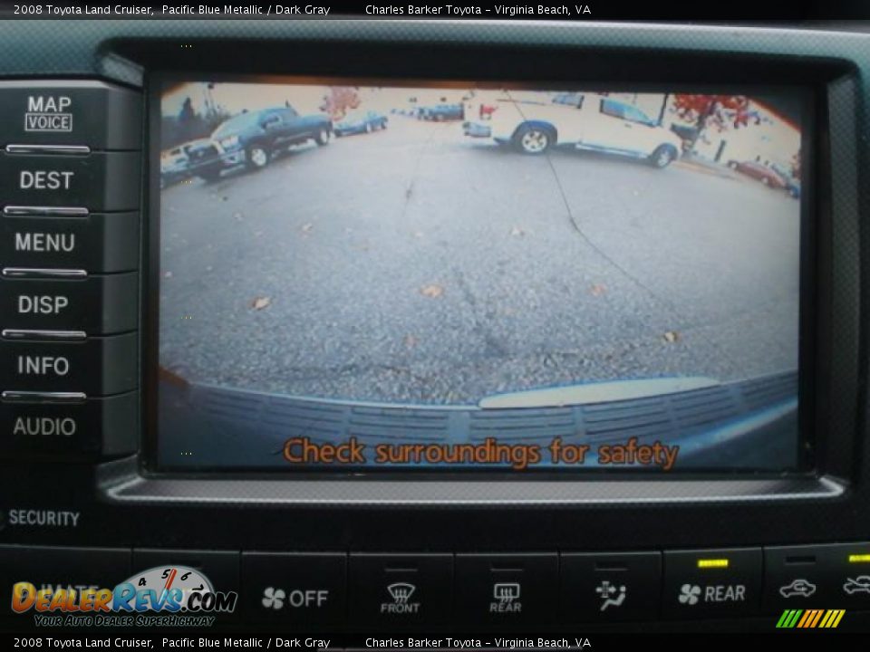 2008 Toyota Land Cruiser Pacific Blue Metallic / Dark Gray Photo #20