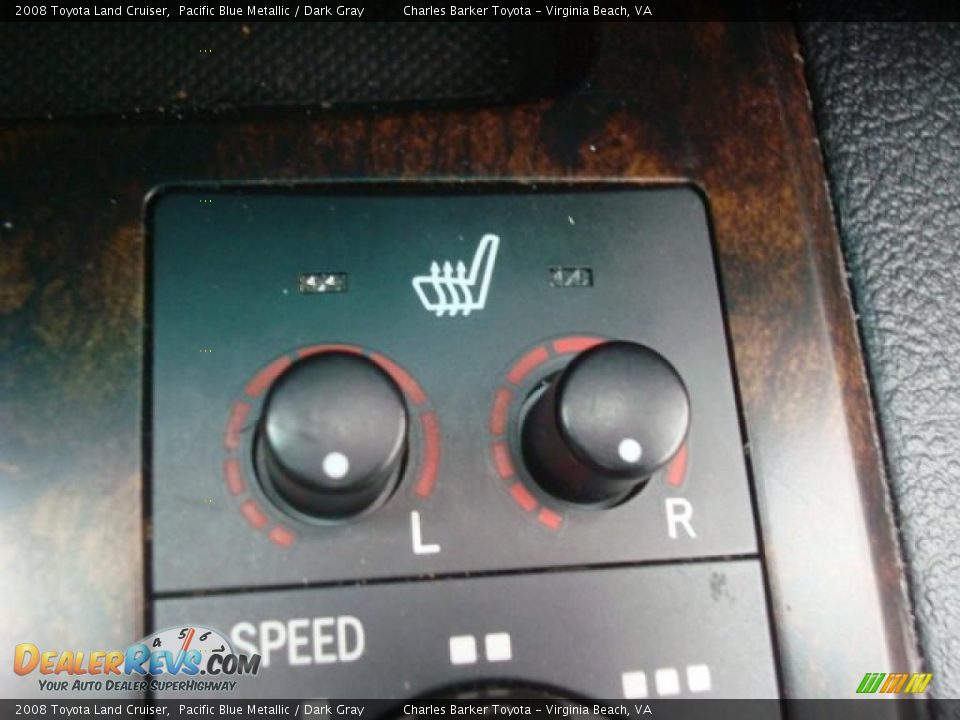 2008 Toyota Land Cruiser Pacific Blue Metallic / Dark Gray Photo #23