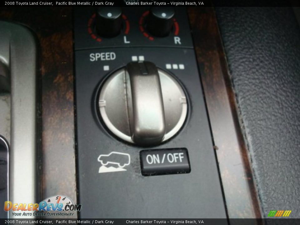 2008 Toyota Land Cruiser Pacific Blue Metallic / Dark Gray Photo #24