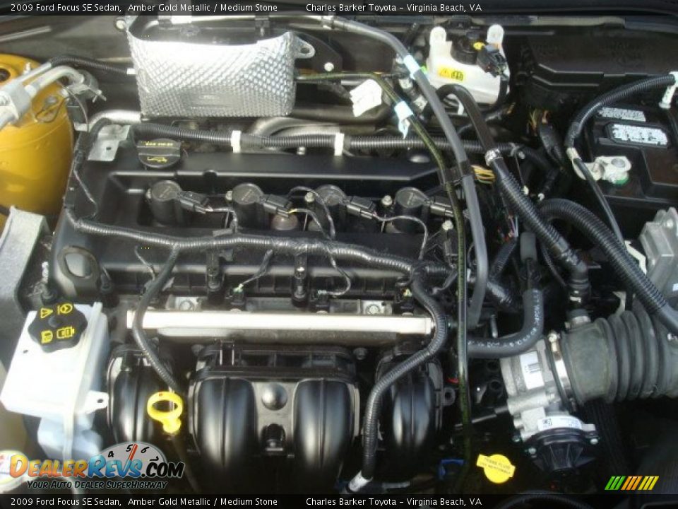2009 Ford Focus SE Sedan 2.0 Liter DOHC 16-Valve Duratec 4 Cylinder Engine Photo #22