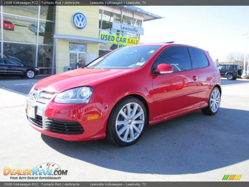 2008 Volkswagen R32 Tornado Red / Anthracite Photo #1