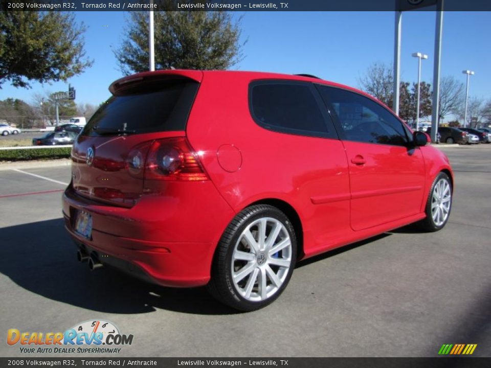 2008 Volkswagen R32 Tornado Red / Anthracite Photo #4