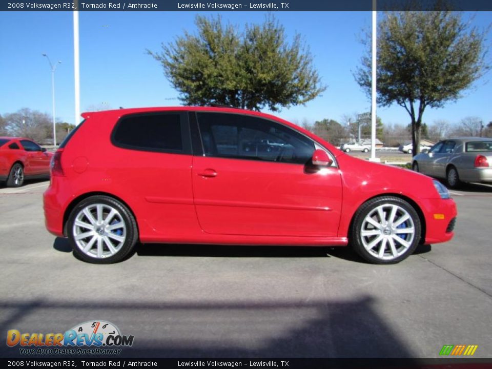 2008 Volkswagen R32 Tornado Red / Anthracite Photo #5