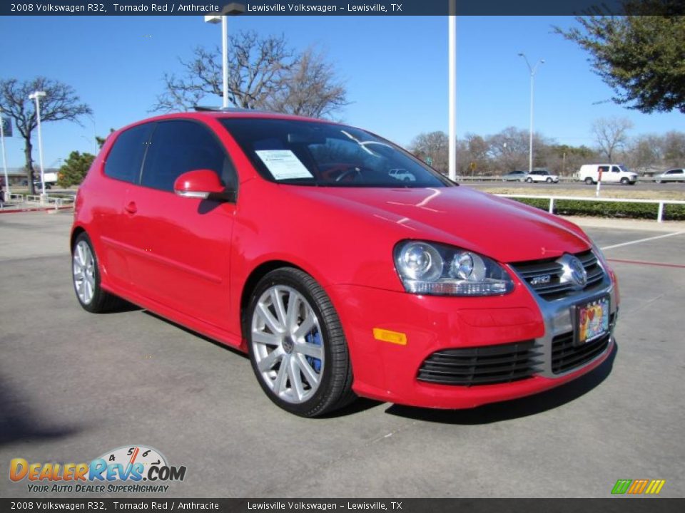2008 Volkswagen R32 Tornado Red / Anthracite Photo #6