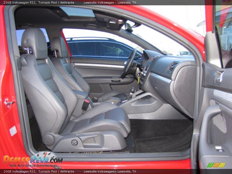 2008 Volkswagen R32 Tornado Red / Anthracite Photo #9