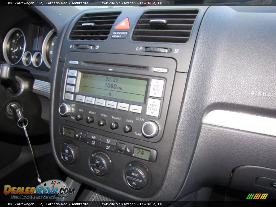 2008 Volkswagen R32 Tornado Red / Anthracite Photo #18