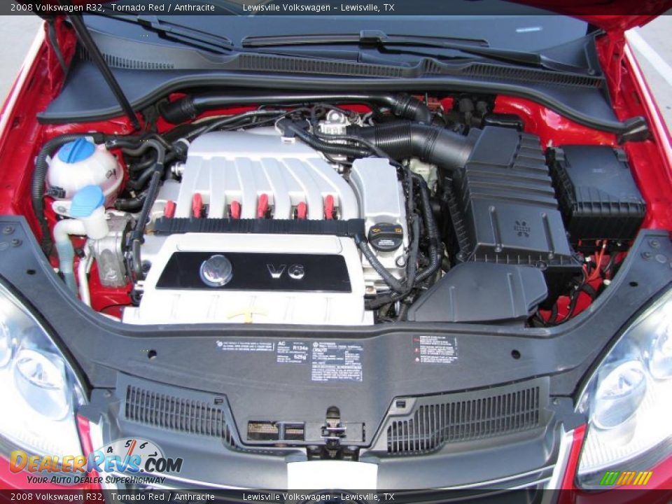 2008 Volkswagen R32 Tornado Red / Anthracite Photo #21