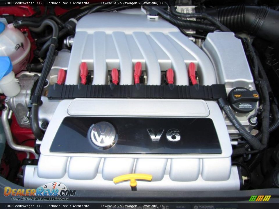 2008 Volkswagen R32 Tornado Red / Anthracite Photo #22