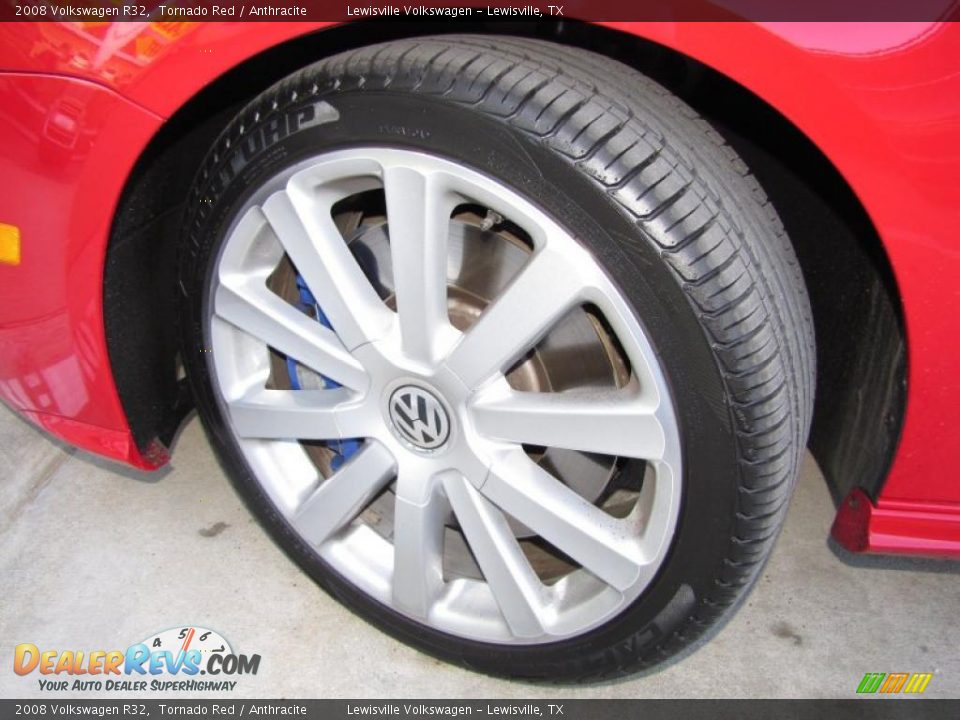 2008 Volkswagen R32 Tornado Red / Anthracite Photo #27