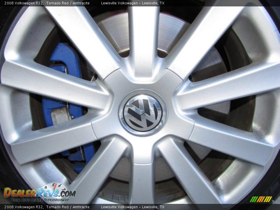 2008 Volkswagen R32 Tornado Red / Anthracite Photo #28