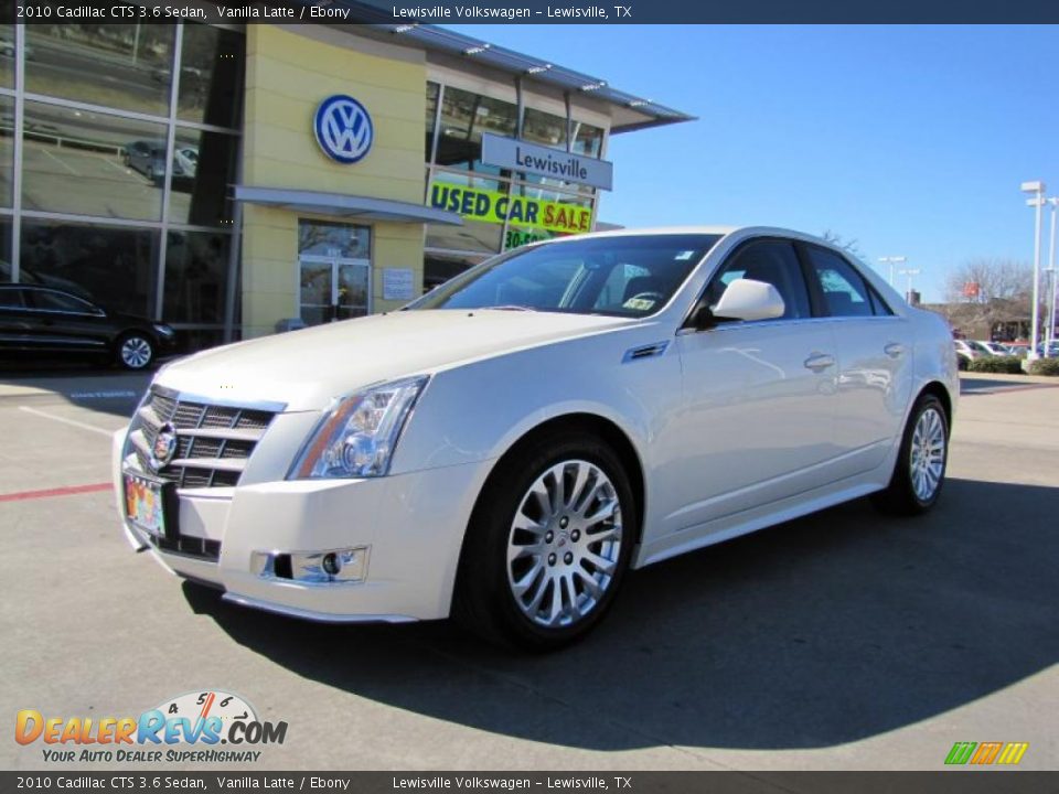 2010 Cadillac CTS 3.6 Sedan Vanilla Latte / Ebony Photo #1