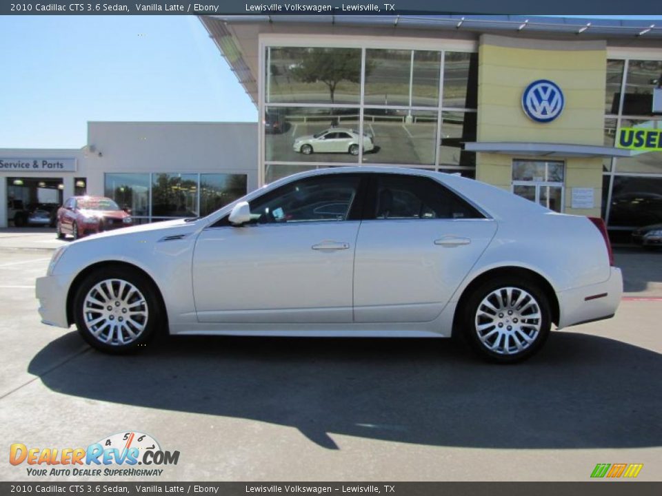 2010 Cadillac CTS 3.6 Sedan Vanilla Latte / Ebony Photo #2
