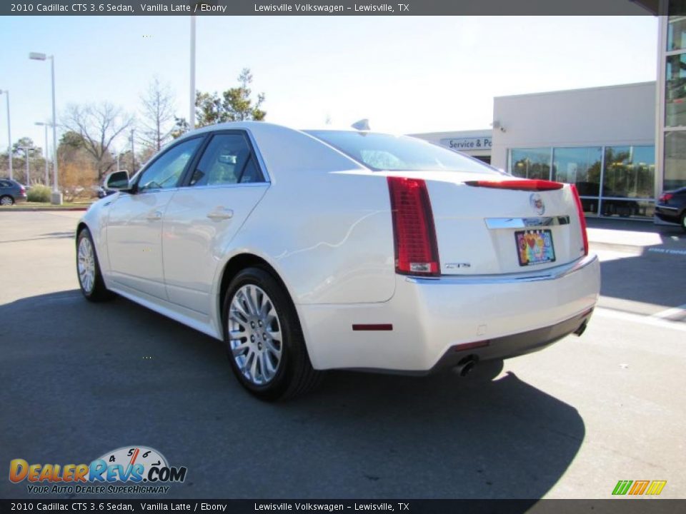 2010 Cadillac CTS 3.6 Sedan Vanilla Latte / Ebony Photo #3