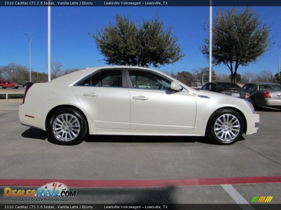 Vanilla Latte 2010 Cadillac CTS 3.6 Sedan Photo #5