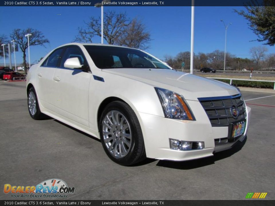 2010 Cadillac CTS 3.6 Sedan Vanilla Latte / Ebony Photo #6