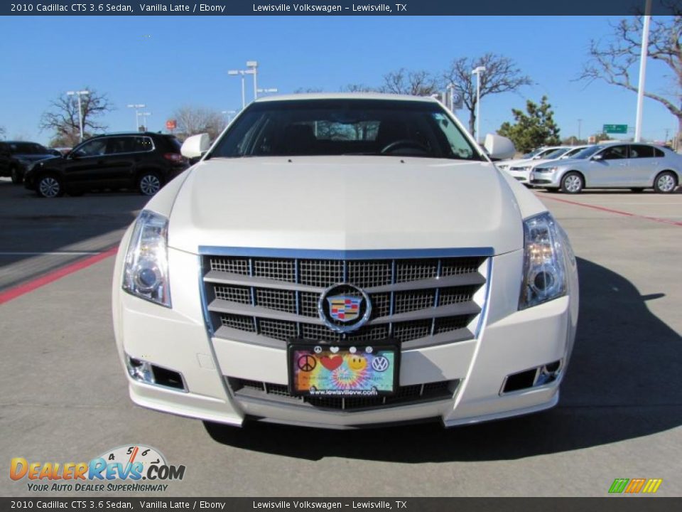 2010 Cadillac CTS 3.6 Sedan Vanilla Latte / Ebony Photo #7