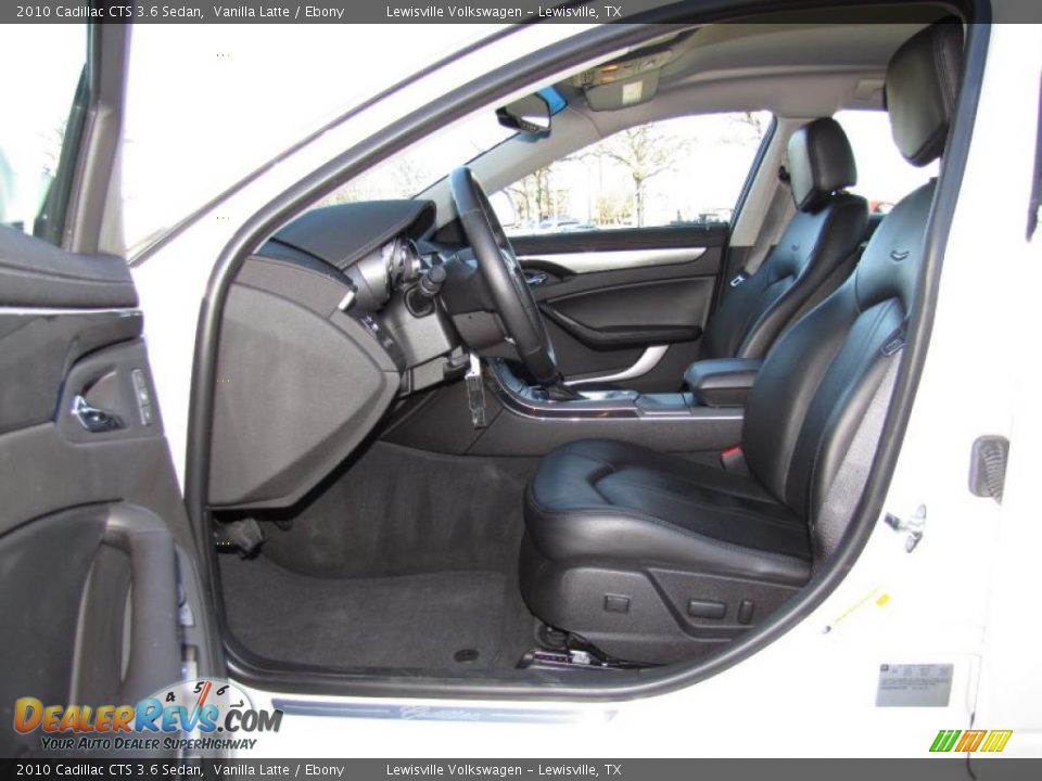 2010 Cadillac CTS 3.6 Sedan Vanilla Latte / Ebony Photo #8