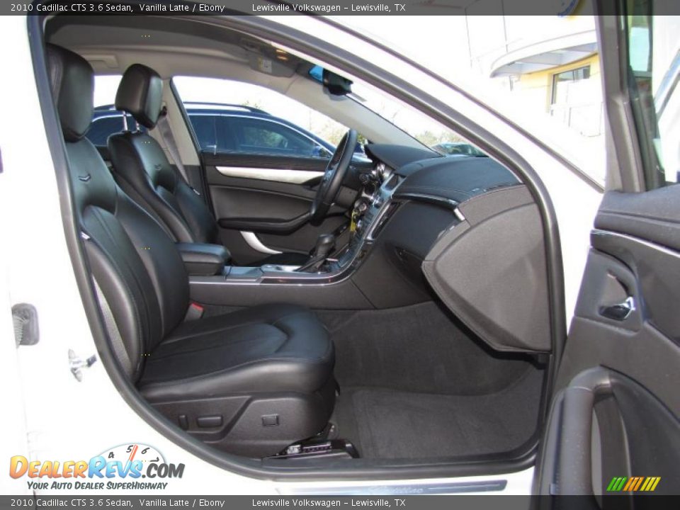 2010 Cadillac CTS 3.6 Sedan Vanilla Latte / Ebony Photo #9