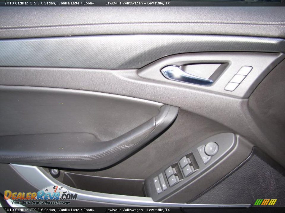 2010 Cadillac CTS 3.6 Sedan Vanilla Latte / Ebony Photo #12