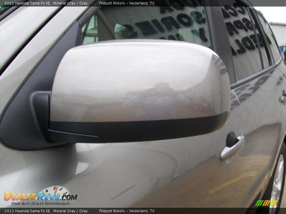 2011 Hyundai Santa Fe SE Mineral Gray / Gray Photo #11