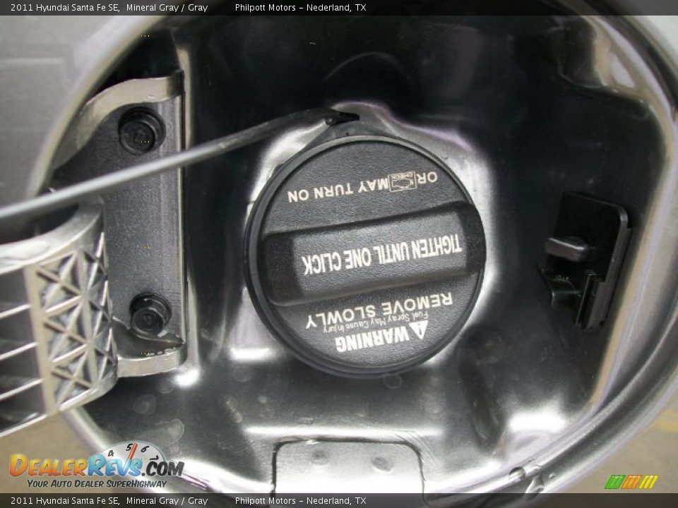 2011 Hyundai Santa Fe SE Mineral Gray / Gray Photo #13