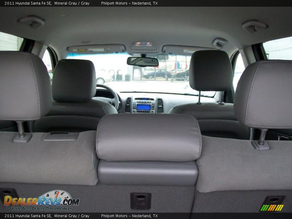 2011 Hyundai Santa Fe SE Mineral Gray / Gray Photo #19