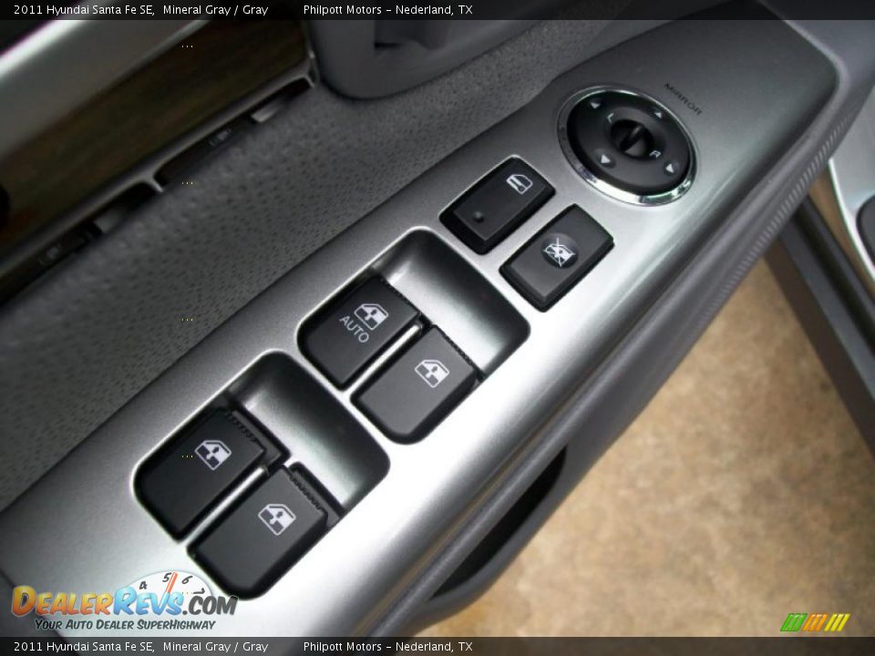 2011 Hyundai Santa Fe SE Mineral Gray / Gray Photo #23